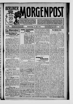 Berliner Morgenpost vom 13.07.1911