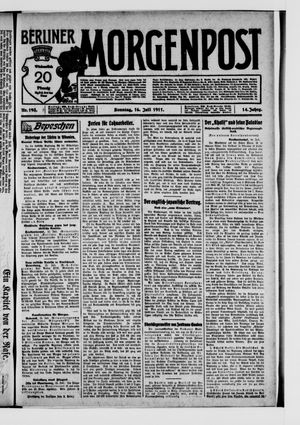 Berliner Morgenpost vom 16.07.1911