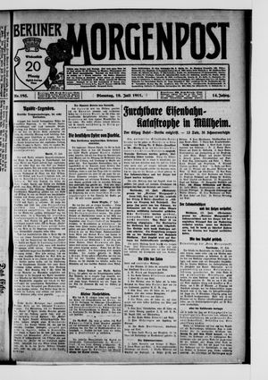 Berliner Morgenpost vom 18.07.1911
