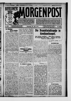 Berliner Morgenpost vom 25.07.1911