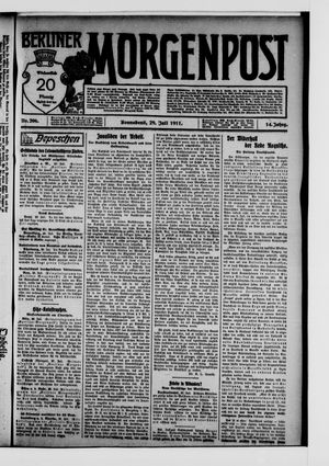Berliner Morgenpost vom 29.07.1911