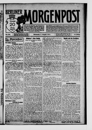 Berliner Morgenpost on Aug 2, 1911