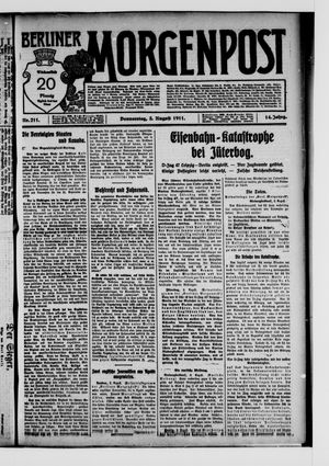 Berliner Morgenpost vom 03.08.1911