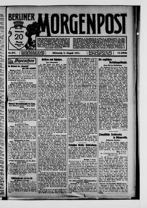 Berliner Morgenpost vom 09.08.1911