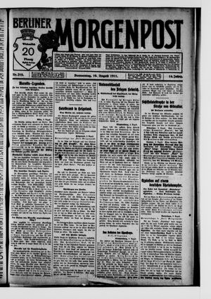 Berliner Morgenpost on Aug 10, 1911