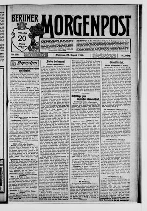 Berliner Morgenpost vom 22.08.1911