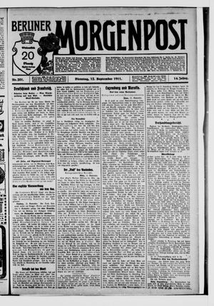 Berliner Morgenpost vom 12.09.1911