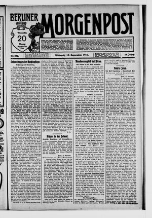 Berliner Morgenpost vom 13.09.1911
