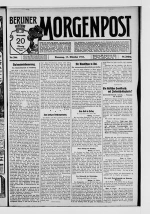 Berliner Morgenpost vom 17.10.1911