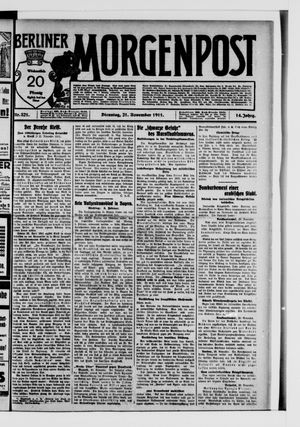 Berliner Morgenpost vom 21.11.1911