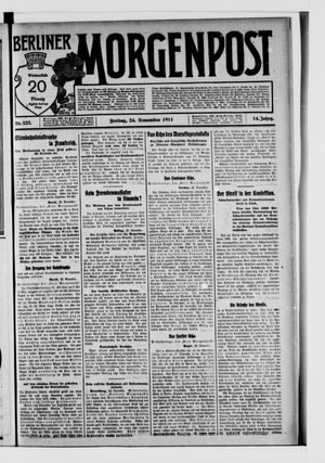 Berliner Morgenpost vom 24.11.1911