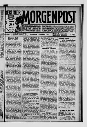 Berliner Morgenpost vom 07.12.1911