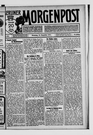 Berliner Morgenpost vom 12.12.1911
