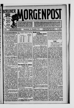 Berliner Morgenpost vom 16.12.1911