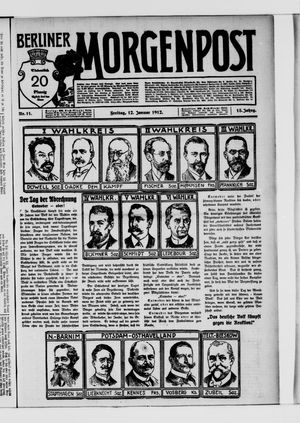 Berliner Morgenpost vom 12.01.1912