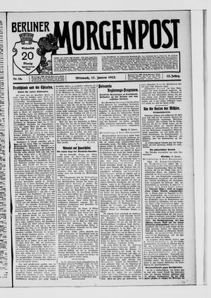 Berliner Morgenpost vom 17.01.1912