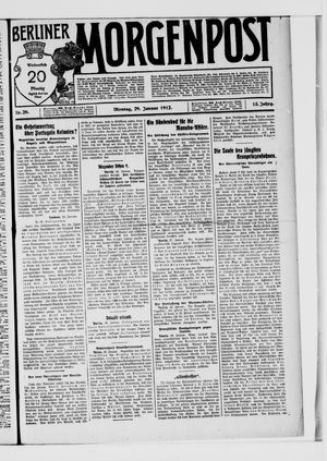 Berliner Morgenpost vom 29.01.1912