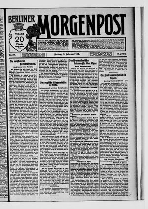 Berliner Morgenpost vom 09.02.1912