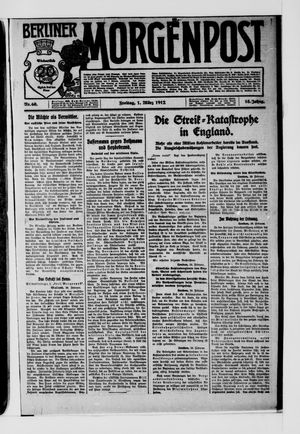 Berliner Morgenpost on Mar 1, 1912