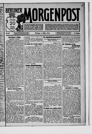 Berliner Morgenpost on Mar 4, 1912