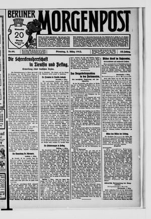 Berliner Morgenpost vom 05.03.1912