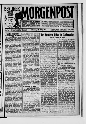 Berliner Morgenpost vom 12.03.1912