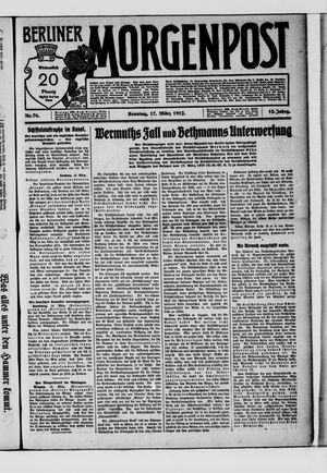 Berliner Morgenpost vom 17.03.1912