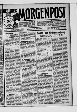 Berliner Morgenpost on Mar 23, 1912
