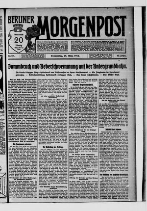 Berliner Morgenpost vom 28.03.1912