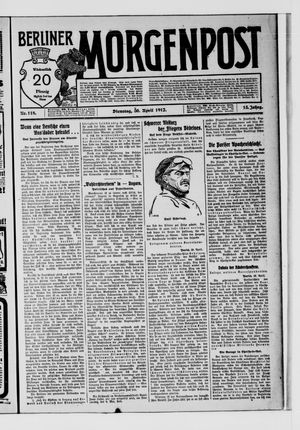 Berliner Morgenpost vom 30.04.1912