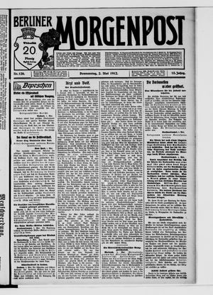 Berliner Morgenpost vom 02.05.1912