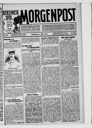 Berliner Morgenpost vom 04.05.1912