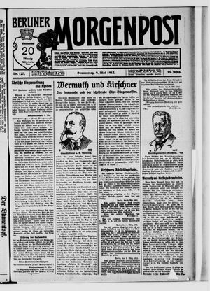 Berliner Morgenpost vom 09.05.1912
