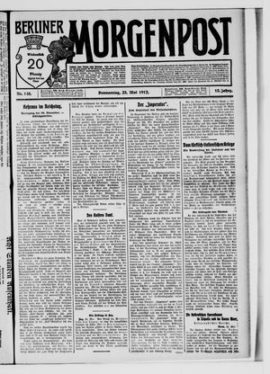 Berliner Morgenpost vom 23.05.1912