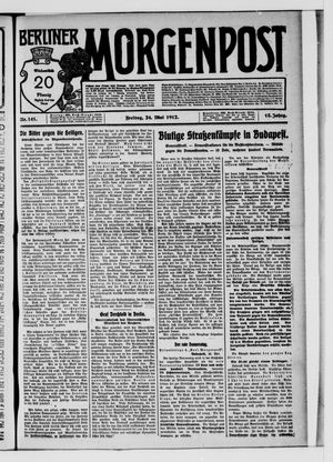 Berliner Morgenpost vom 24.05.1912