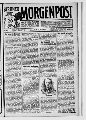 Berliner Morgenpost vom 25.05.1912