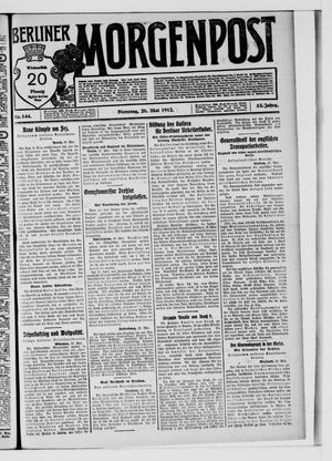 Berliner Morgenpost vom 28.05.1912