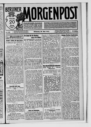 Berliner Morgenpost vom 29.05.1912