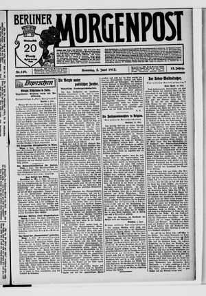 Berliner Morgenpost vom 02.06.1912