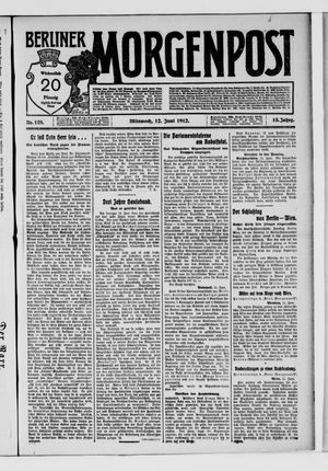 Berliner Morgenpost vom 12.06.1912