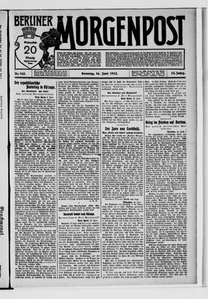 Berliner Morgenpost vom 16.06.1912