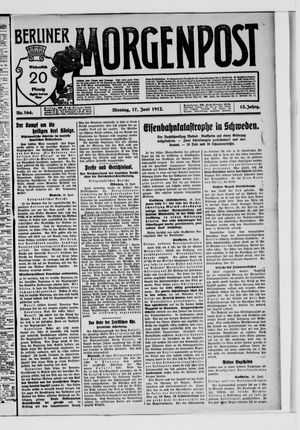 Berliner Morgenpost vom 17.06.1912