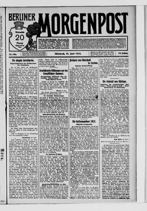 Berliner Morgenpost vom 19.06.1912