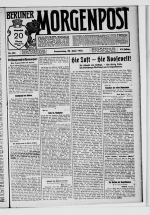 Berliner Morgenpost vom 20.06.1912