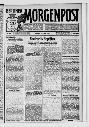 Berliner Morgenpost on Jun 21, 1912