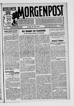 Berliner Morgenpost vom 28.06.1912