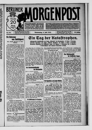 Berliner Morgenpost vom 04.07.1912