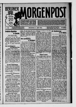 Berliner Morgenpost vom 06.07.1912
