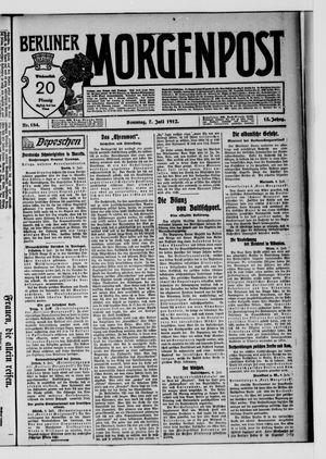 Berliner Morgenpost vom 07.07.1912