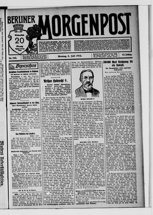 Berliner Morgenpost vom 08.07.1912
